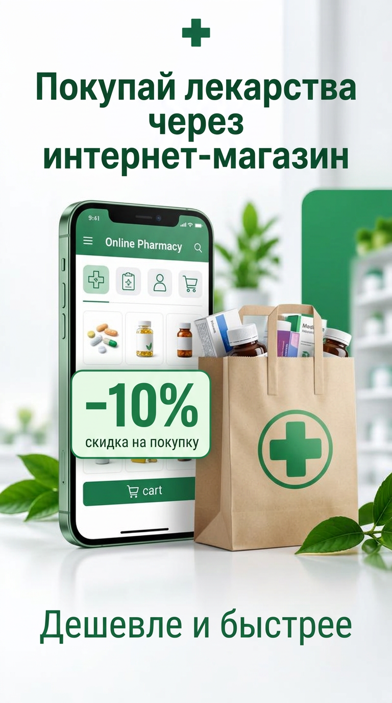 Пример рекламы аптеки на экране